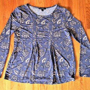 Banana Republic Women's Medium Long Sleeve Pleated Blouse